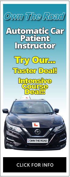 Own The Road Driving School Dartford - Beginner Lesson Offer